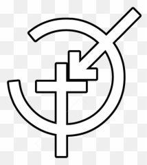 I - Cross Emoji,Emoji Gender Symbols