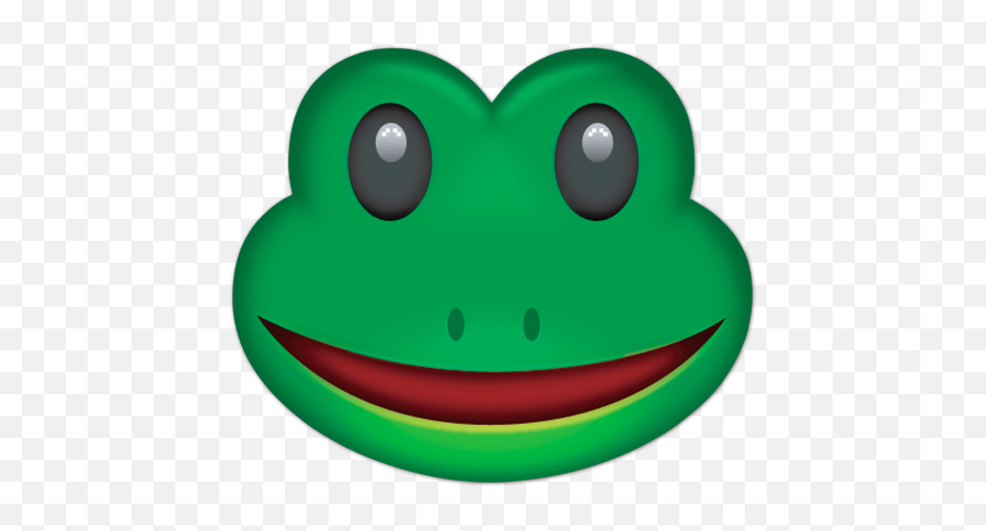 Wall Stickers Frog Face - Toad Emoji,Emoji Vinyl Stickers