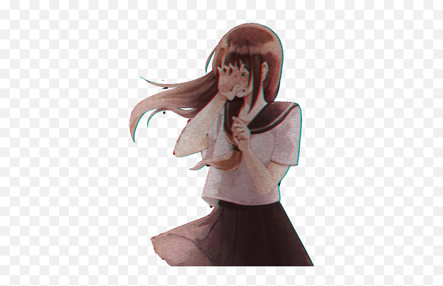 Sad Png Free Download On Mbtskoudsalg - Sad Anime Girl Crying Emoji,Sad Anime Emoji