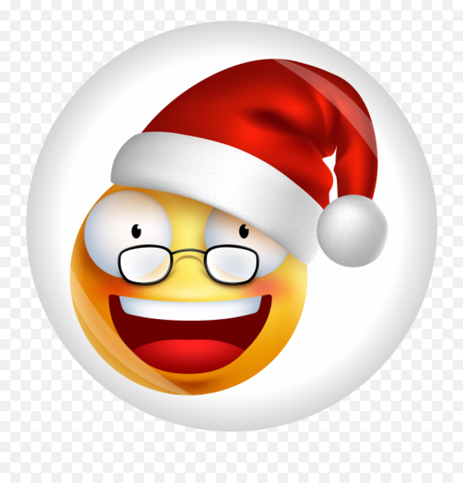 Button Smiley Emoji Weihnachten Ø 50 Mm - Christmas Party Emoji,Hugging Emoji Iphone