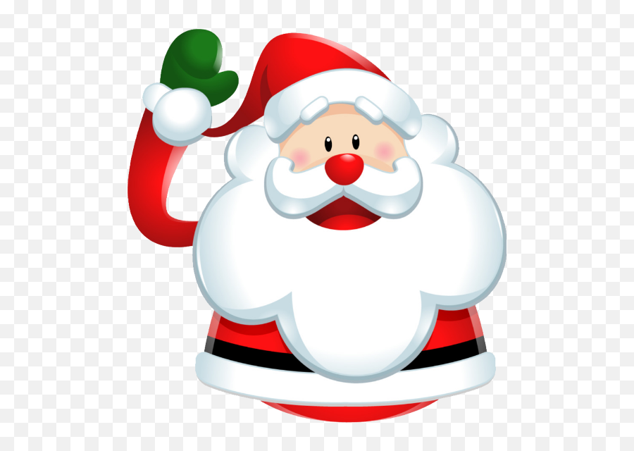 Santa Christmas Christmasornaments - Cartoon Santa Clip Art Emoji,Father Christmas Emoji
