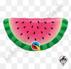 Watermelon Slice Foil Balloon Qualatex 1ct - Watermelon Emoji,Watermelon Emoji