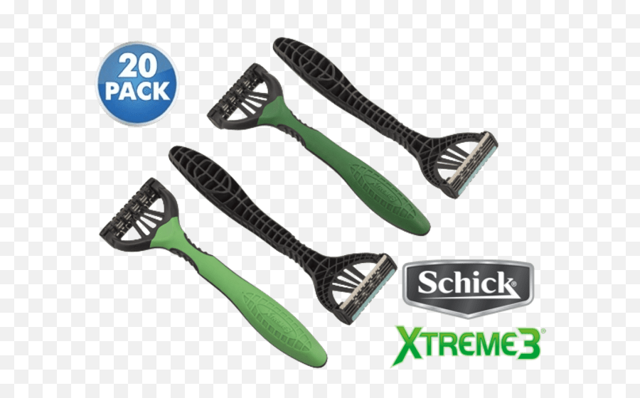 20 - Pack Schick Xtreme 3blade Sensitive Unboxed Schick Xtreme 3 Png Emoji,Wrench Emoji