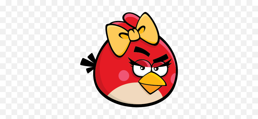 Bird That Is First Seen In Angry Birds - Angry Birds Female Red Emoji,Angry Bird Emoji