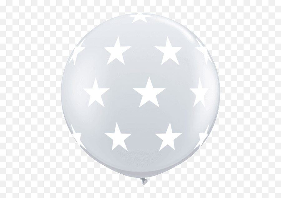 2 X 3u0027 Diamond Clear Big Stars - Around Giant Qualatex Latex Balloon Emoji,2 Diamond Emoji