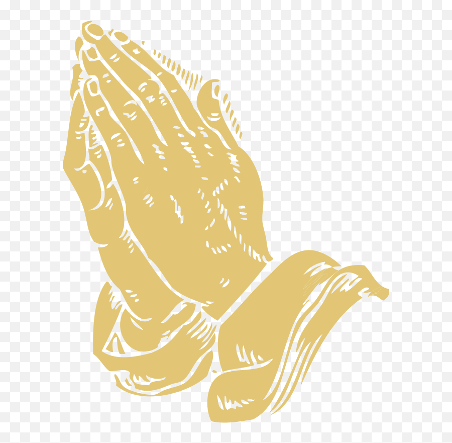 Download Vector - Gold Praying Hands Png Emoji,Praying Emoticon