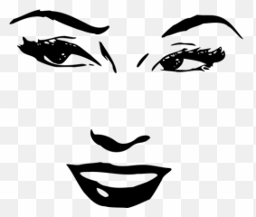 Image De Vecteur Visage Féminin - Female Face Clip Art Emoji,Zombie Emoji
