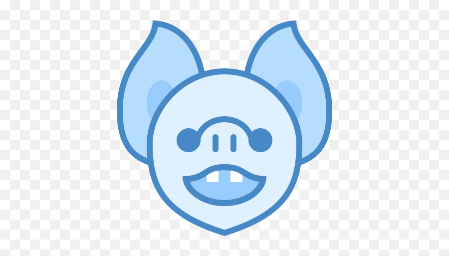 Bat Face Icon - Free Download Png And Vector Icon Emoji,Animal Text Emoticon