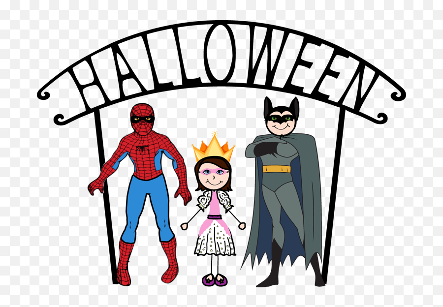 Female Marvel Characters Halloween Costumes - Clip Art Library Halloween Costumes Clipart Png Emoji,Best Emoji Costumes