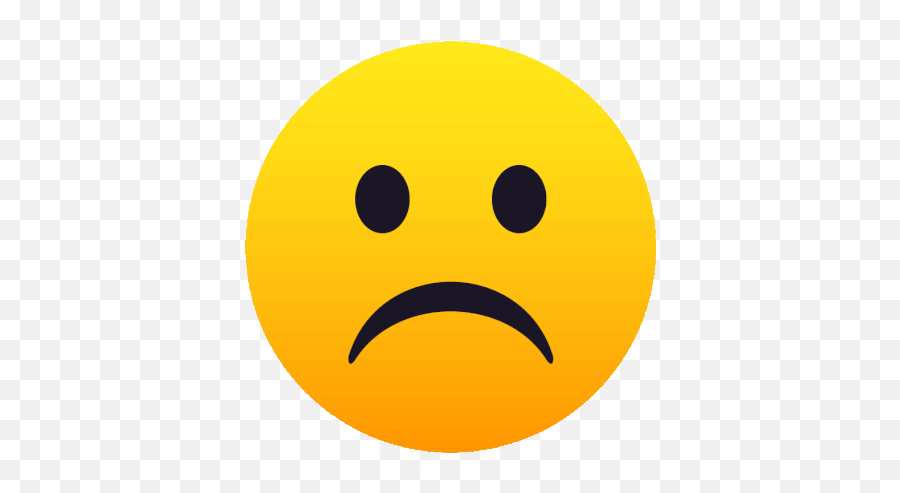Frowning Face Joypixels Gif - Happy Emoji,Frown Face Emoji
