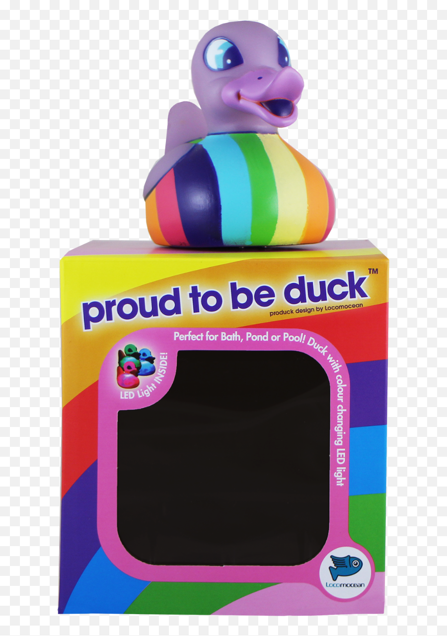 Locomocean Proud - Tobe Duck With Led Light Soft Emoji,Emoji Proud