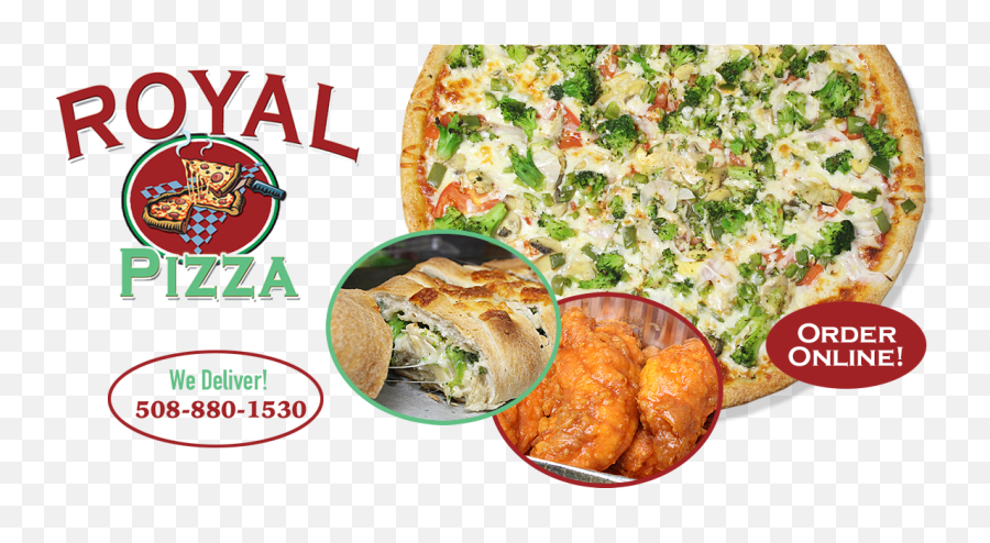 Download Royal Pizza Png Image With No - Pizza Emoji,Emoji Pizza Order