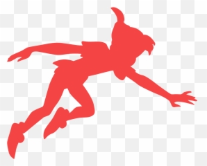 Peter Pan Png - Flying Silhouette Emoji