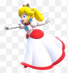 Super Mario World Flower Clipart - Princess Peach Fire Flower Emoji,Mario Thinking Emoji