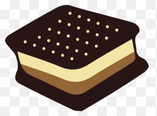 Ice Cream Sandwich Dessert Food Free - Clipart Png Emoji