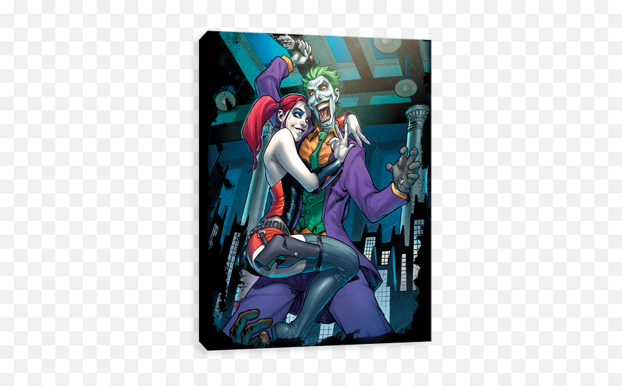 Partners In Crime - Harley Quinn Et Joker Comics Emoji,Harley Emoji