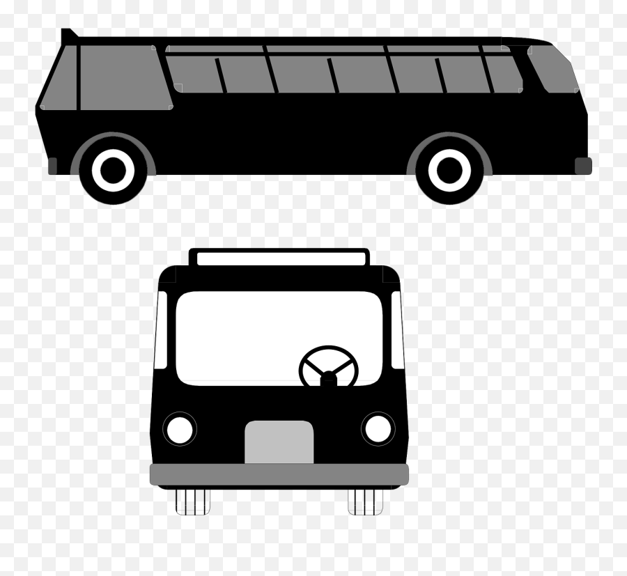 Bus Vehicle Transport Road Travel - Autobus Clip Part Emoji,Travel Trailer Emoji
