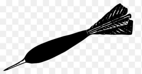 Dart Clipart Social Picture - Dart Black And White Emoji,Dart Emoji