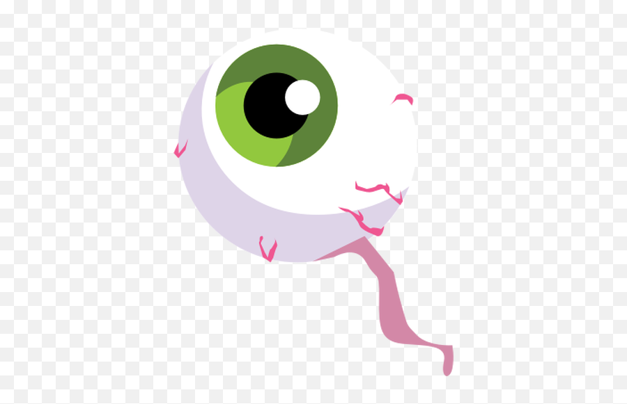 Spooky Eyeball - Eye Balls Halloween Clipart Emoji,Gross Emoticon