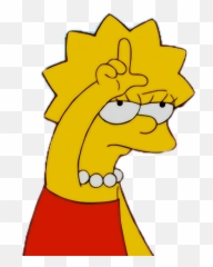 Loser Clipart - Lisa Simpson Emoji