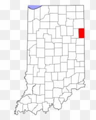 Indiana Highlighting Adams County - Whitley Emoji