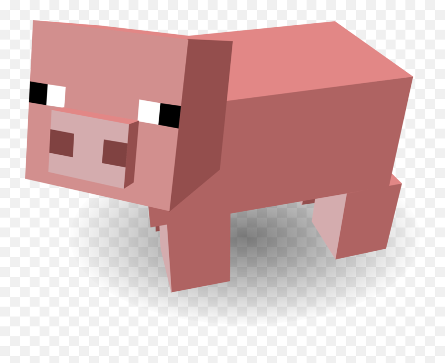 Minecraft Png - Minecraft Pig Clip Art Emoji,Emojis Across Platforms