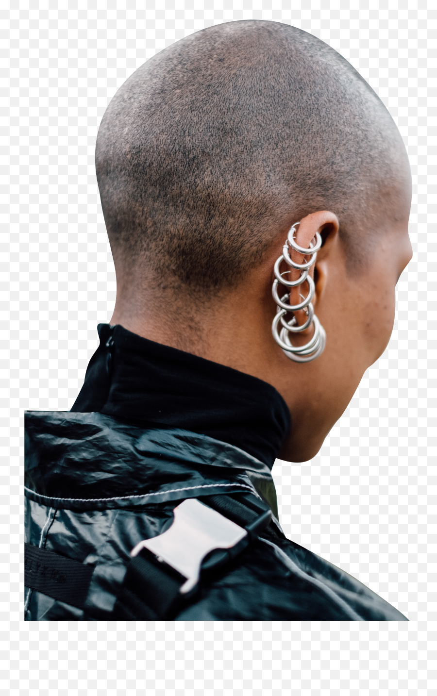 Bald Head Girl Transparent Background Emoji,Bald Girl Emoji