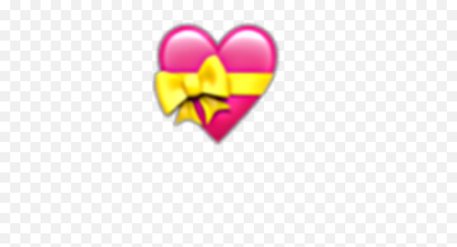 Heart Bow Heartwithbow Emoji Iphone Iphoneemoji Sticker - Heart,Bow Emoji