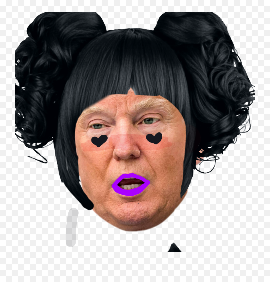 Omg Donald Trump Is A E - Girl Donald Trump E Girl Emoji,Donald Trump Emoji