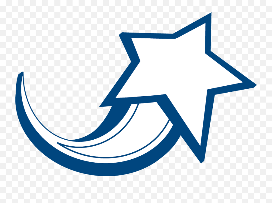 Rising Star Clip Art Transparent - Shooting Star Clip Art Star Emoji,Shining Star Emoji