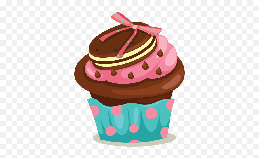 Cupcake Chocolate Cake Clip Art - Chocolate Cupcakes Png Vector Png Png Cupcake Emoji,Emoji Cupcake
