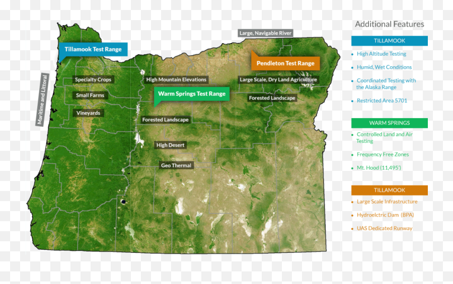 Soar Oregon Launches New Site For Uas Test Ranges U2013 Startupbend - Oregon Mountains And Mountain Ranges Emoji,Golf Emoticons
