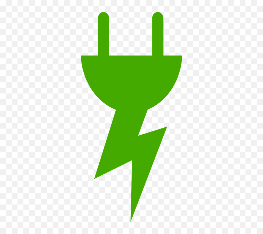 Free Bolt Lightning Vectors - Green Energy Vector Png Emoji,Gun Emoji