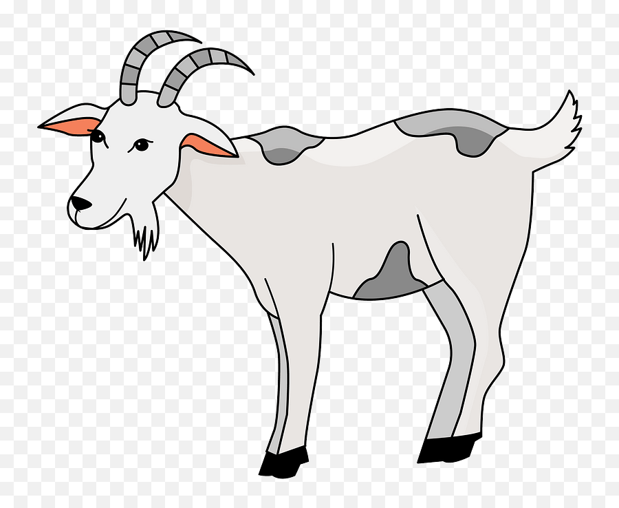 Goat Clipart Free Download Transparent Png Creazilla - Clipart Image Of Goat Emoji,Goat Emoji