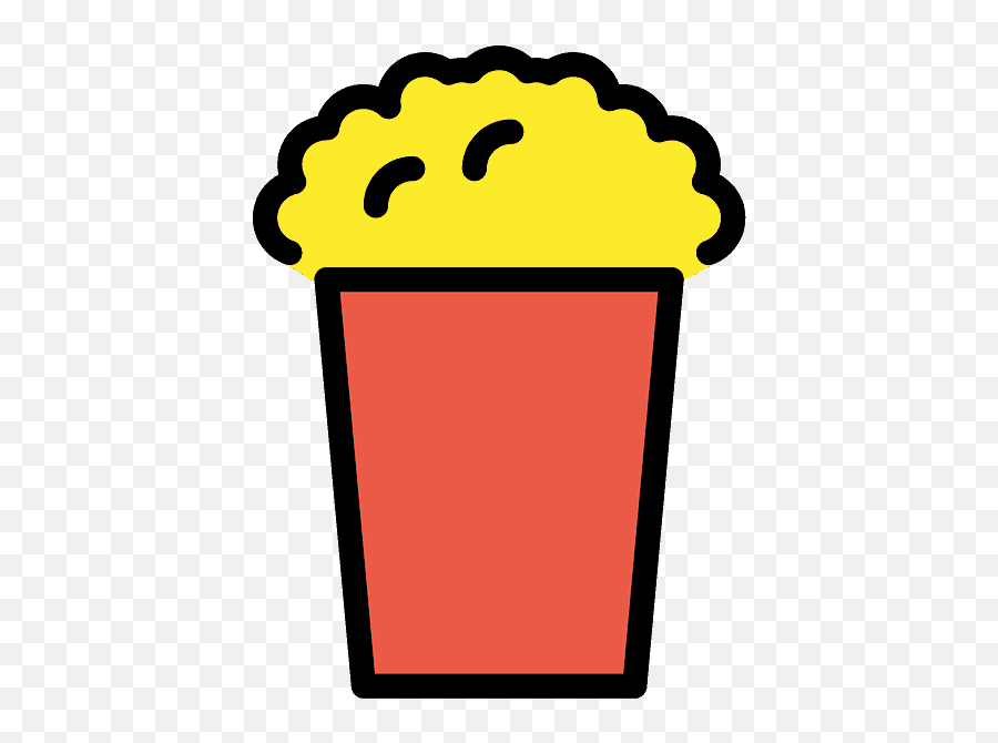 Popcorn Emoji Clipart - Emoticon Palomitas,Popcorn Emoji