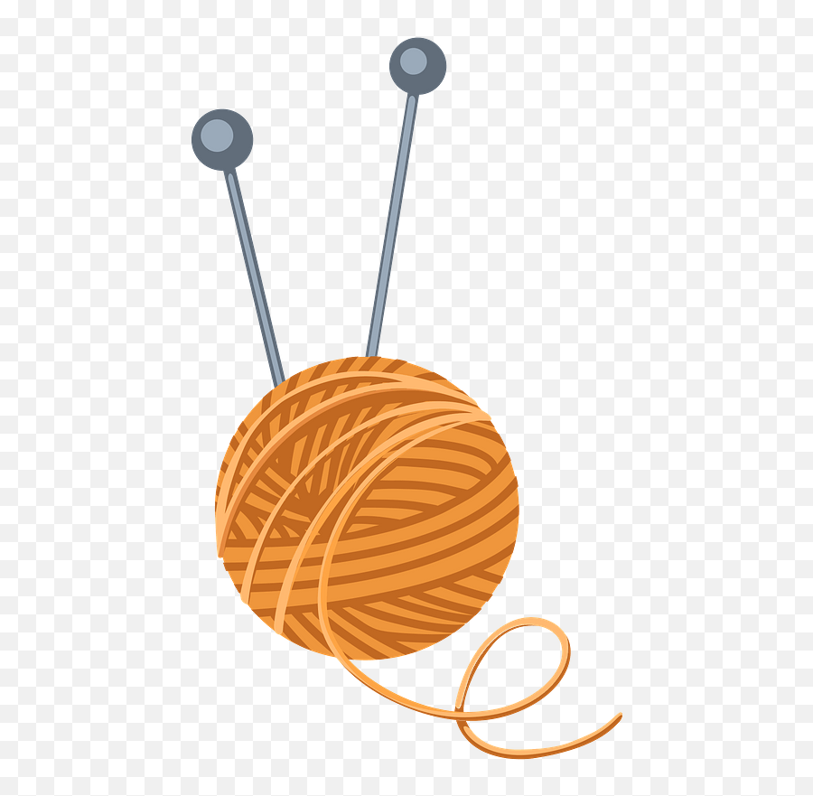 Yarn Clipart - Vertical Emoji,Yarn Emoji