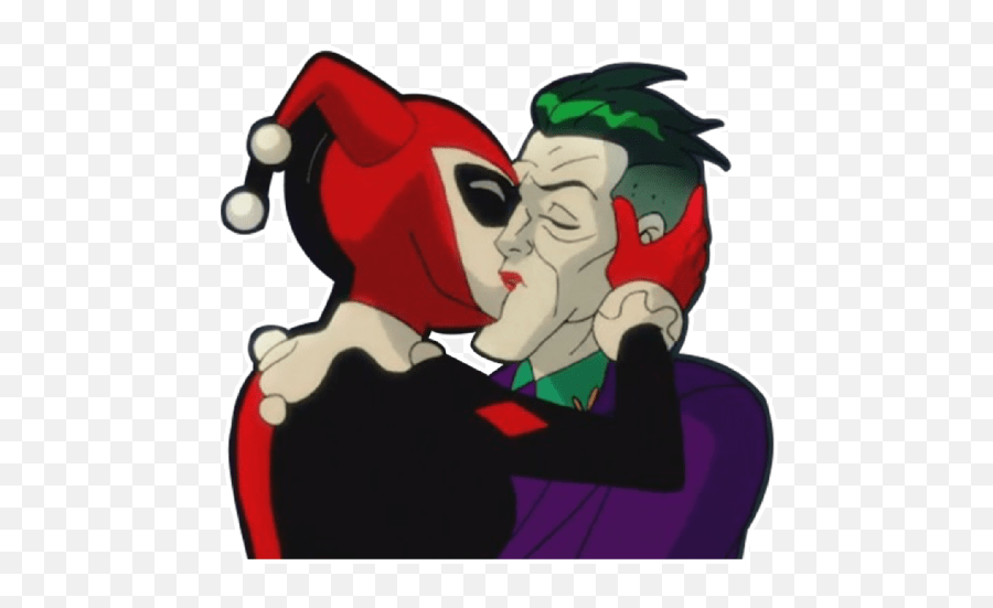 Cameo - Harley Quinn Hug Sticker Emoji,Harley Quinn Emoji