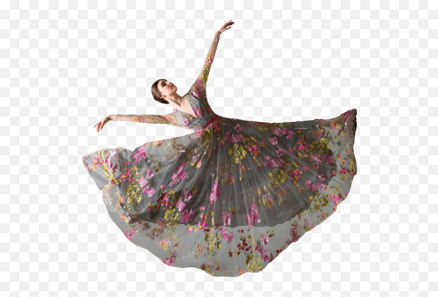 Girl Dress Dance Alone Sad Sticker By - Modern Dance Emoji,Dancing Girl Emoji Costume