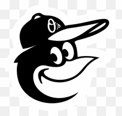 Orioles Cliparts Oriole Bird No - Baltimore Orioles Logo Black And White Emoji,Oriole Emoji