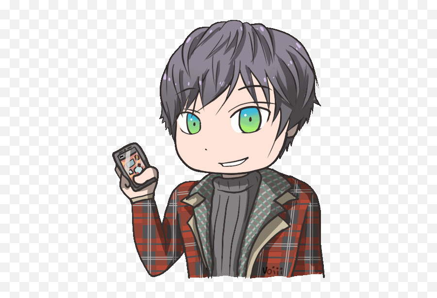 Emojis I Made For A Contest D Anime Amino - Mystic Messenger Prologue Guy Fanart Emoji,Careless Emoji