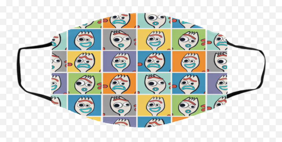 Forky From Toy Story Face Mask Flashship In The Usa Emoji,Stink Emoticon