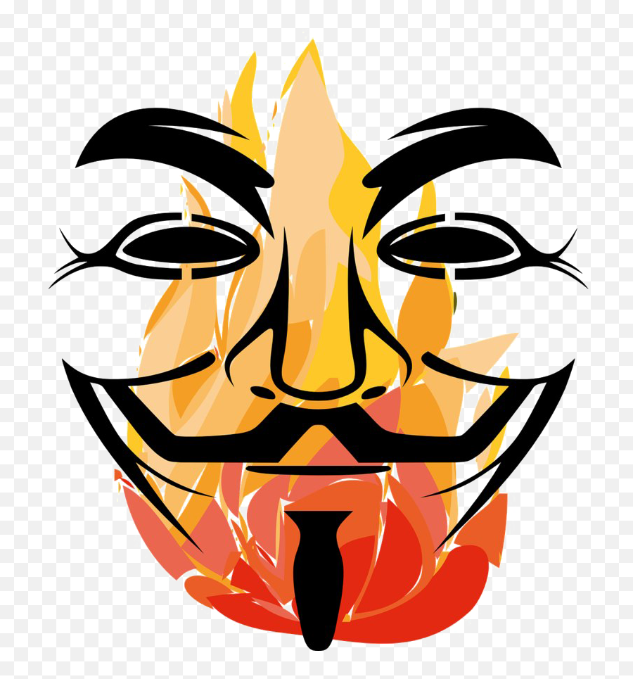 Anonymous Mask Png No Background Png - Vector Joker Clip Art Emoji,Anonymous Mask Emoji