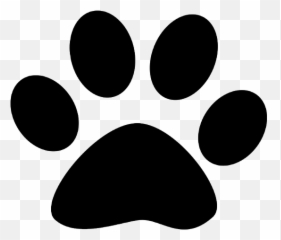 Paw Footprint Dog Cat Animal Shoeprint - Cat Paw Print Png Emoji,Dog Paw Emoji