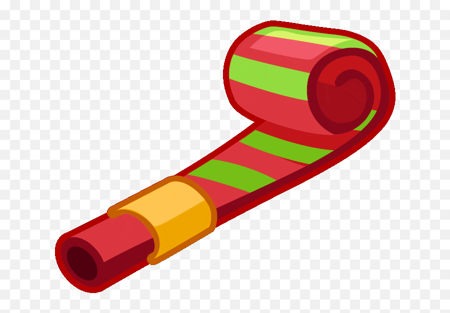 Horn Clipart Celebration Horn - Party Horn Transparent Background Emoji,Party Horn Emoji