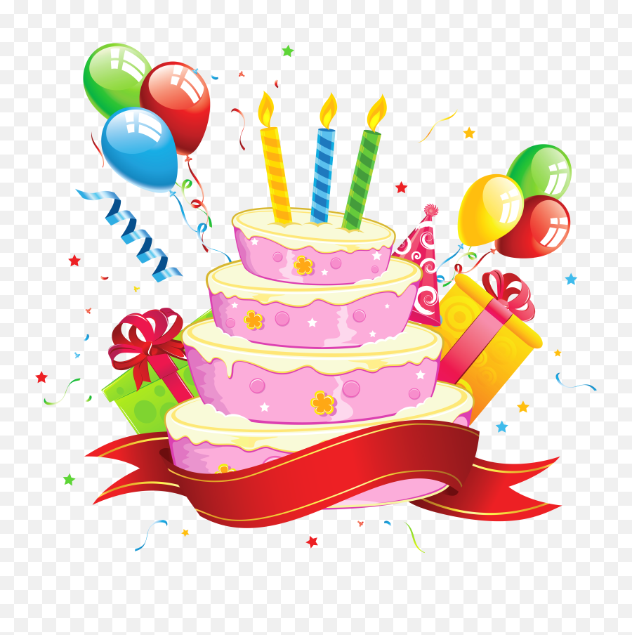 Wedding Invitation Birthday Cake Greeting Card Party - Transparent Background Translucent Birthday Clipart Emoji,Emoji Birthday Cake