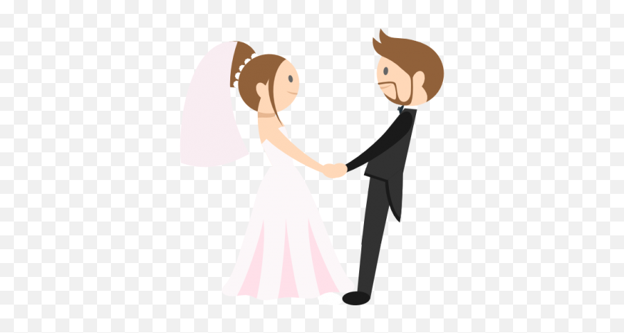 Wedding Couple Heart Icon Png - Groom And Bride Clipart Emoji,Bride And Groom Emoji