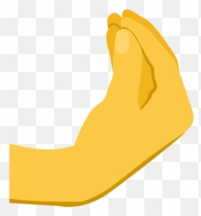 Italian Hand Emoji - Gesture No Background