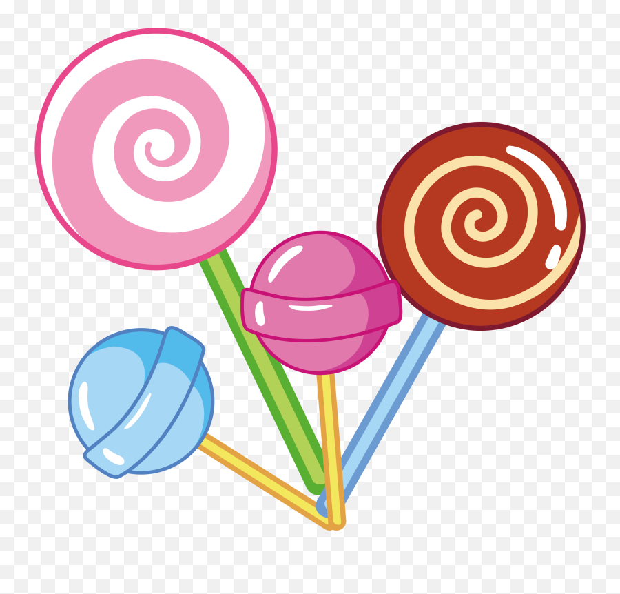 The Best Free Lollipop Vector Images - Candy Png Emoji,Lolipop Emoji