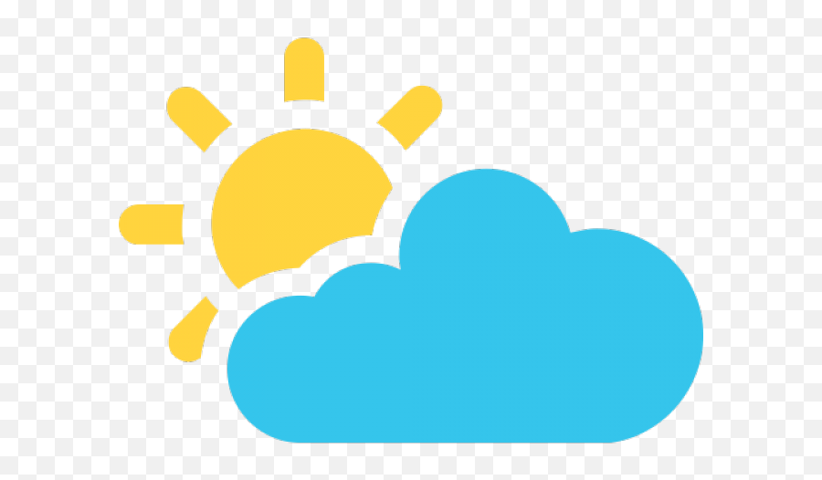 Sunlight Clipart Emoji - Sun Behind Clouds Clipart,Emoji Cloud