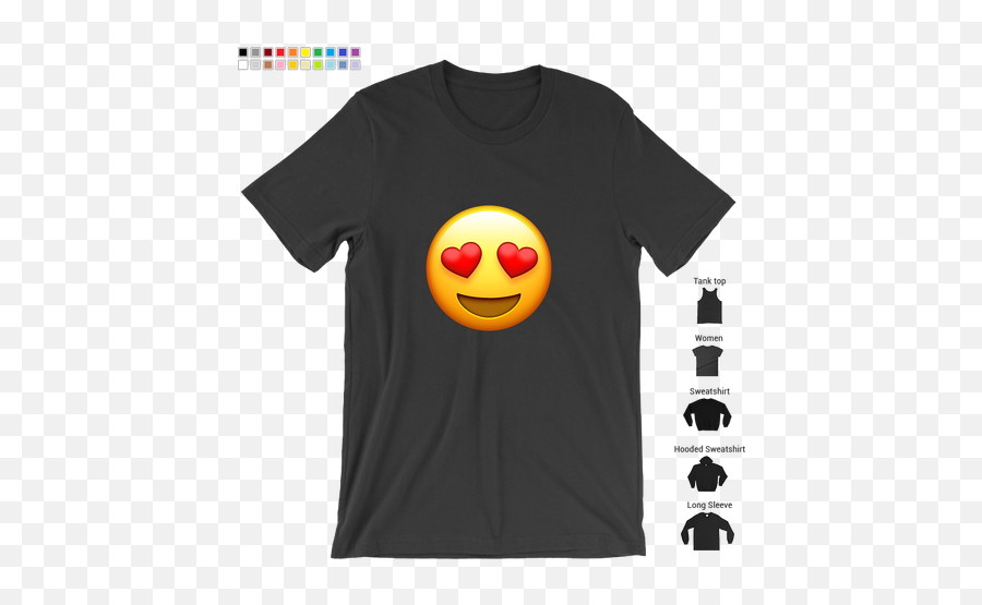 Emoji Smiley Heart Eyes Icon T Shirt,Stormtrooper Emoji